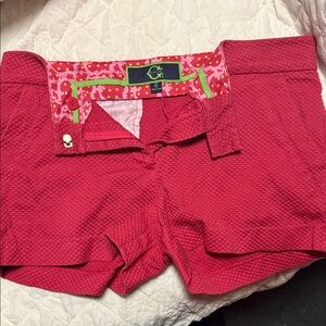 C. Wonder High Waist Red Women's Shorts